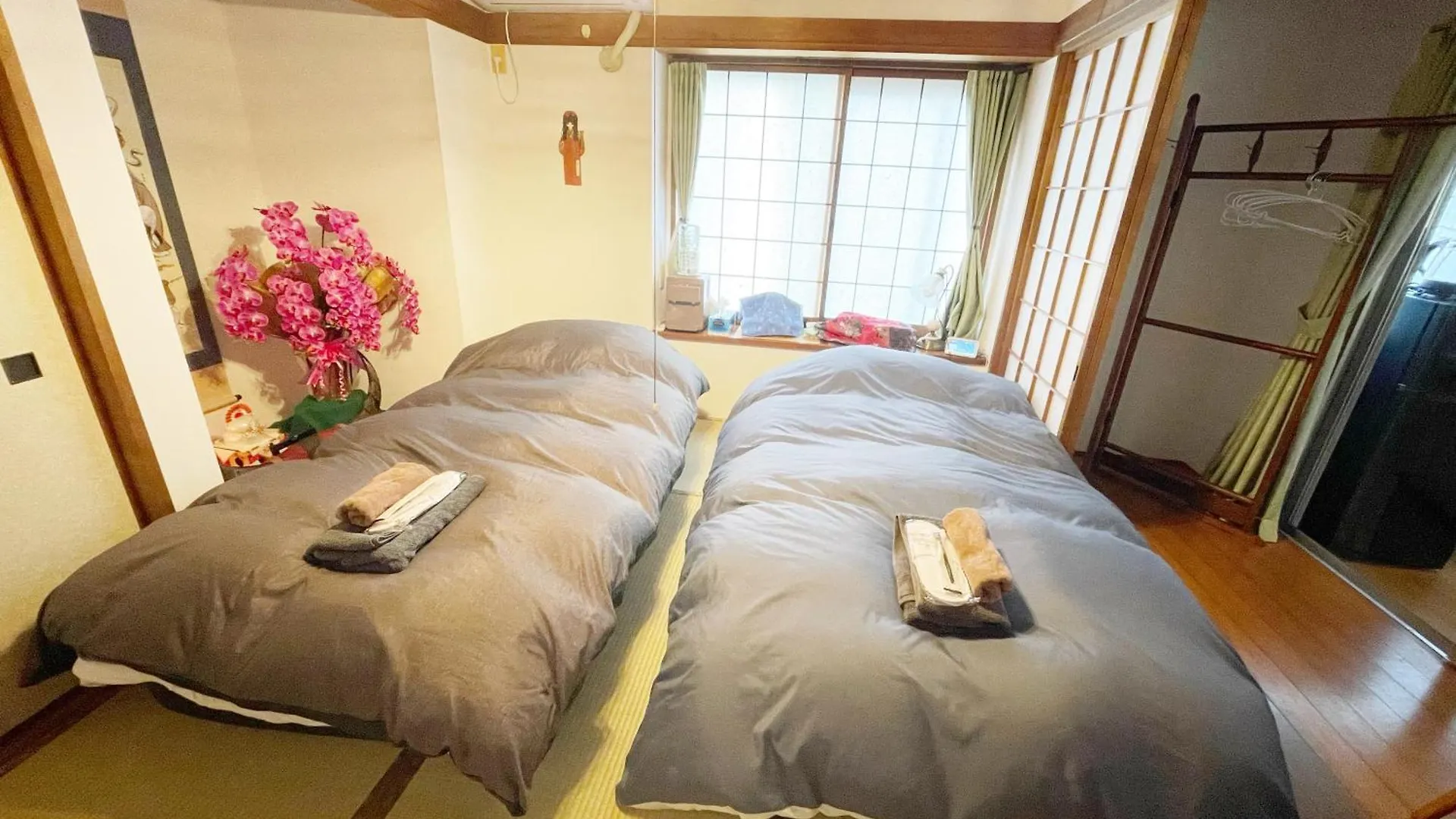 Tokyo Downtown Tatami House: Multinational TV & BBQ Corner Hotel