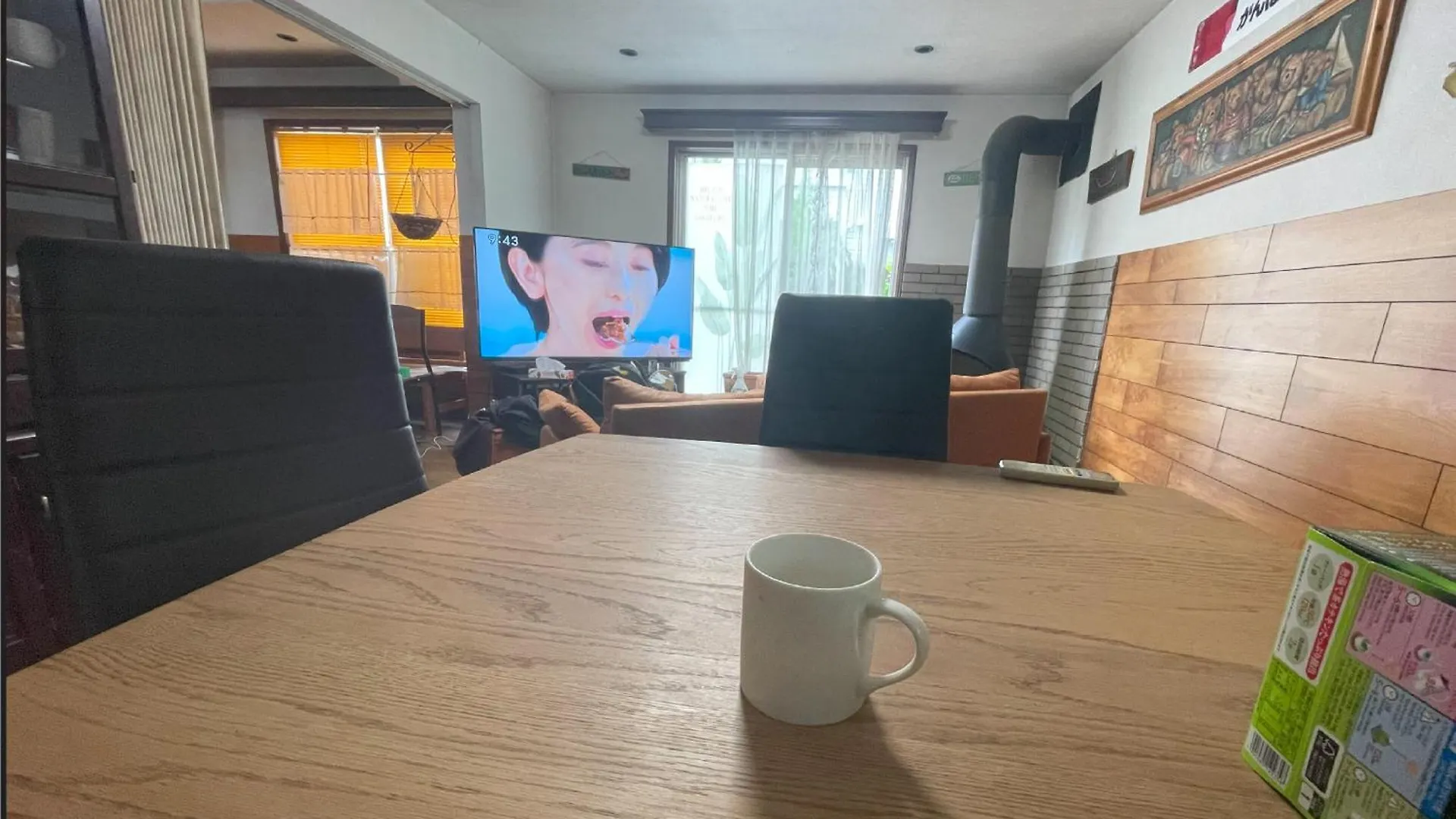 Tokyo Downtown Tatami House: Multinational TV & BBQ Corner Hotel