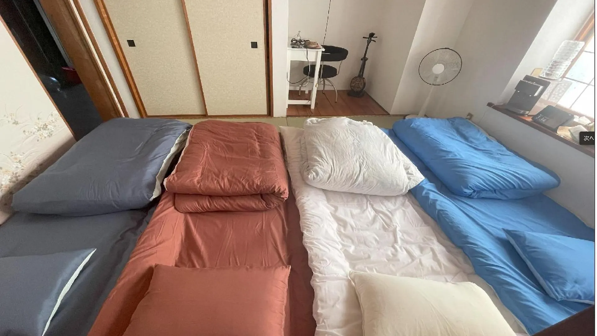 Tokyo Downtown Tatami House: Multinational TV & BBQ Corner Hotel Guest house